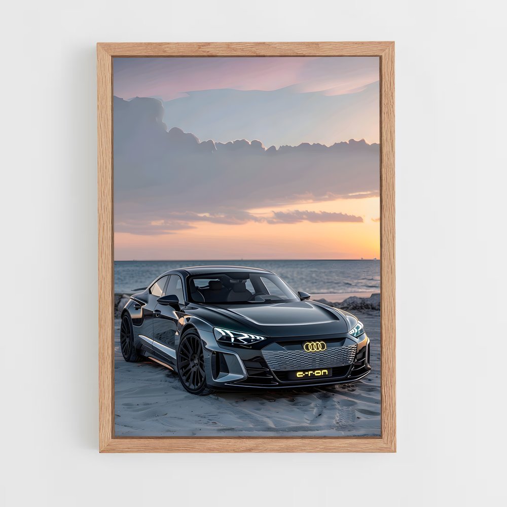 Poster Élégance performance – affiche Audi (vue 4)